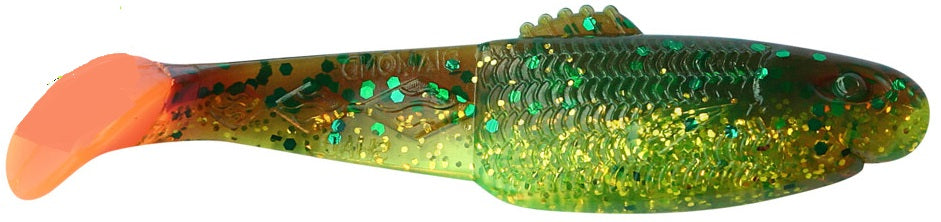2x Relax Diamond Shad 9 cm, 13 cm Perfekter Gummifisch für Barsch, Hecht, Zander & Wels