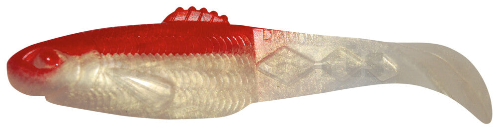 2x Relax Diamond Shad 9 cm, 13 cm Perfekter Gummifisch für Barsch, Hecht, Zander & Wels