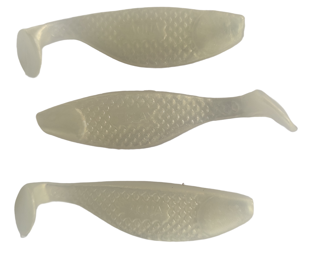 5x RELAX Aqua 3" Kompakter Gummifisch mit extra Reiz!