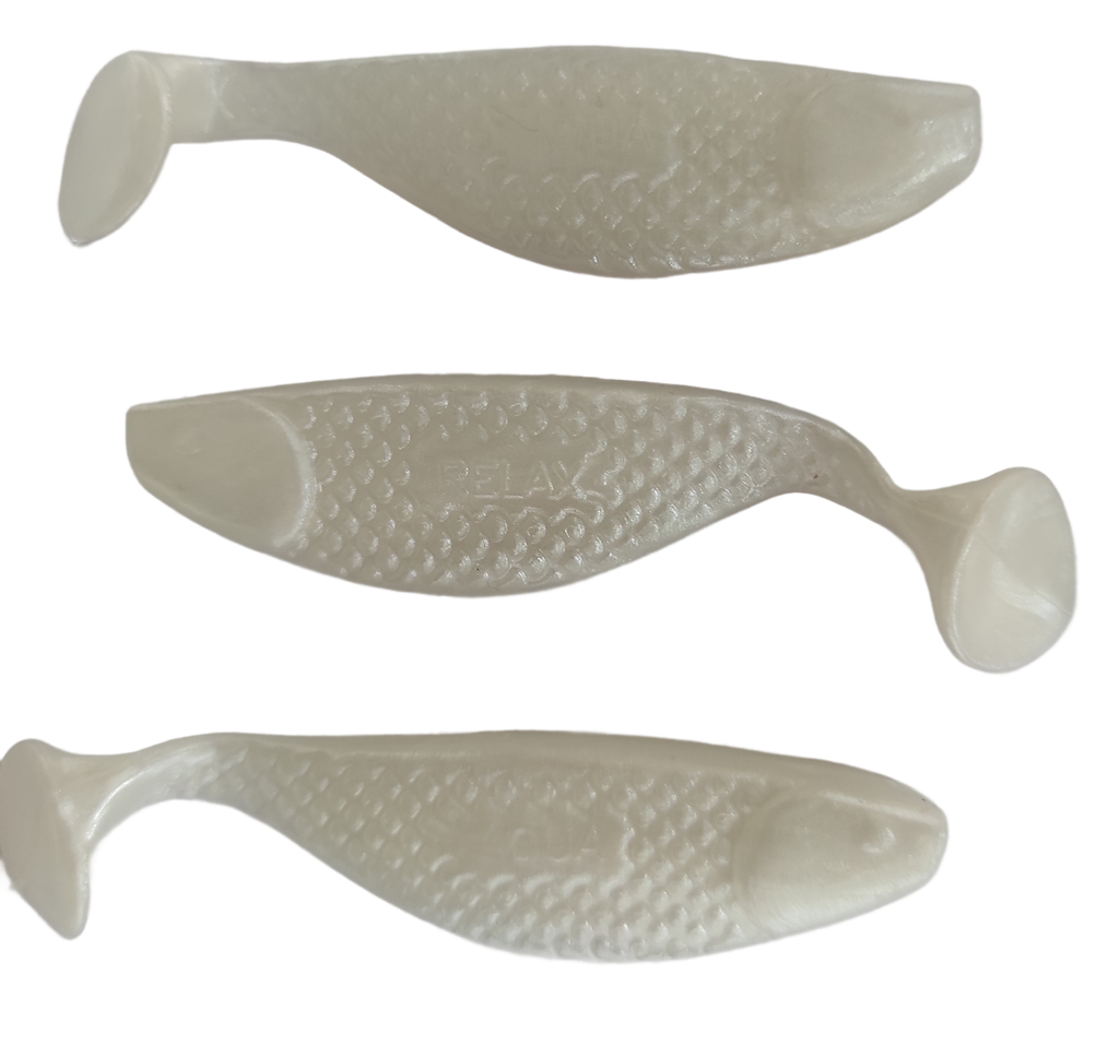 5x RELAX Aqua 3" Kompakter Gummifisch mit extra Reiz!