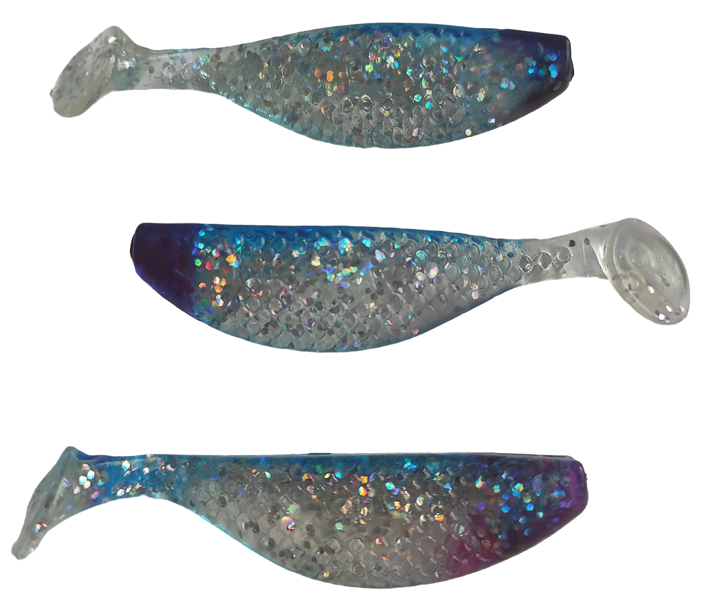 5x RELAX Aqua 3" Kompakter Gummifisch mit extra Reiz!