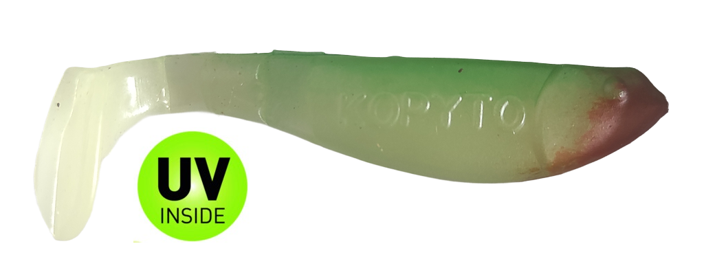 5x RELAX Kopyto Classic 2,5" (7 cm) Top-Gummifisch zum Barsch, Forelle & Zander angeln