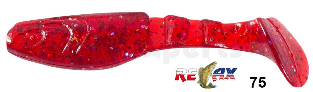 4x RELAX Kopyto Classic 3" (8 cm) Top-Gummifisch zum Barsch, Hecht & Zander angeln