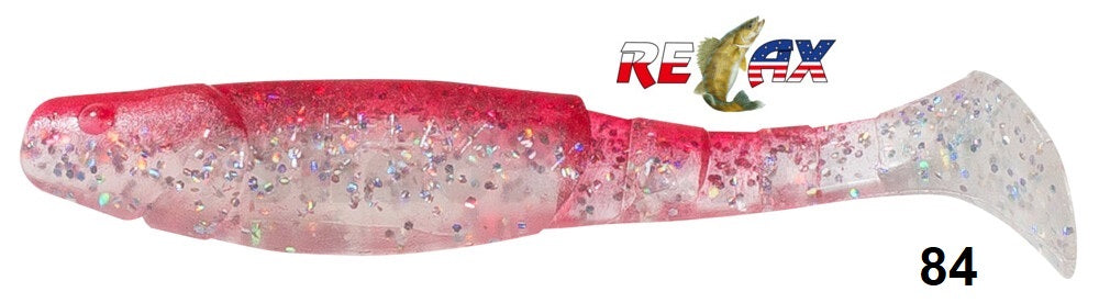 2x RELAX Classic 4" (11 cm) | Gummifisch für Zander, Hecht & Barsch UV-Aktiv & natürliche Farben