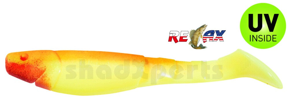 4x RELAX Kopyto Classic 3" (8 cm) Top-Gummifisch zum Barsch, Hecht & Zander angeln