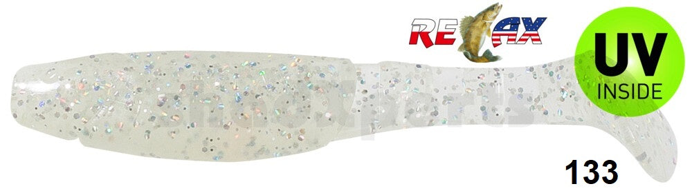 2x RELAX Classic 4" (11 cm) | Gummifisch für Zander, Hecht & Barsch UV-Aktiv & natürliche Farben