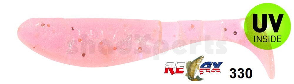 5x RELAX Kopyto Classic 2,5" (7 cm) Top-Gummifisch zum Barsch, Forelle & Zander angeln