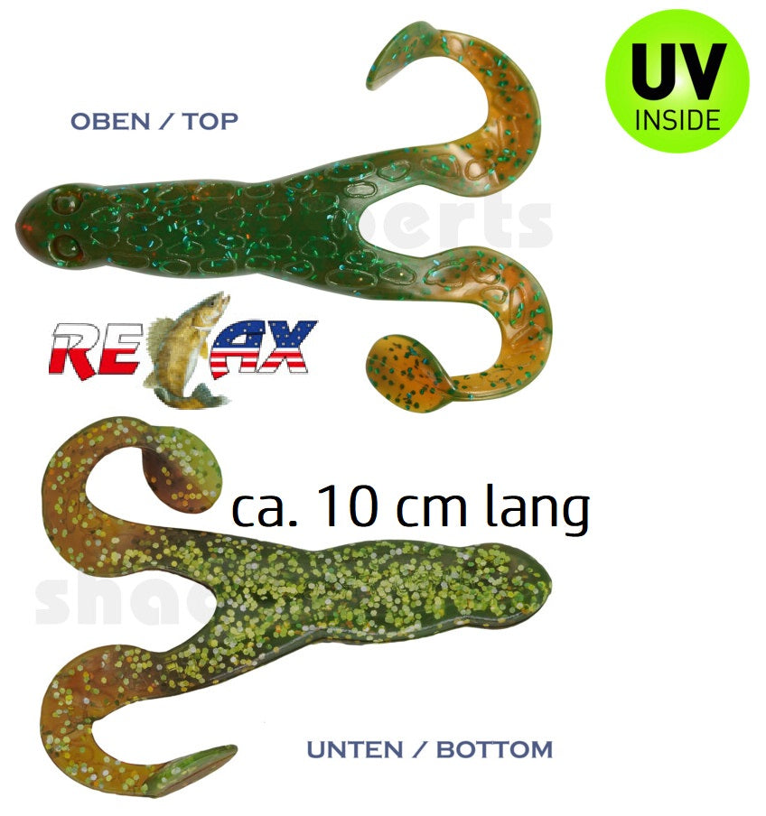 2 Relax Turbo Frog 4" ca. 10 cm