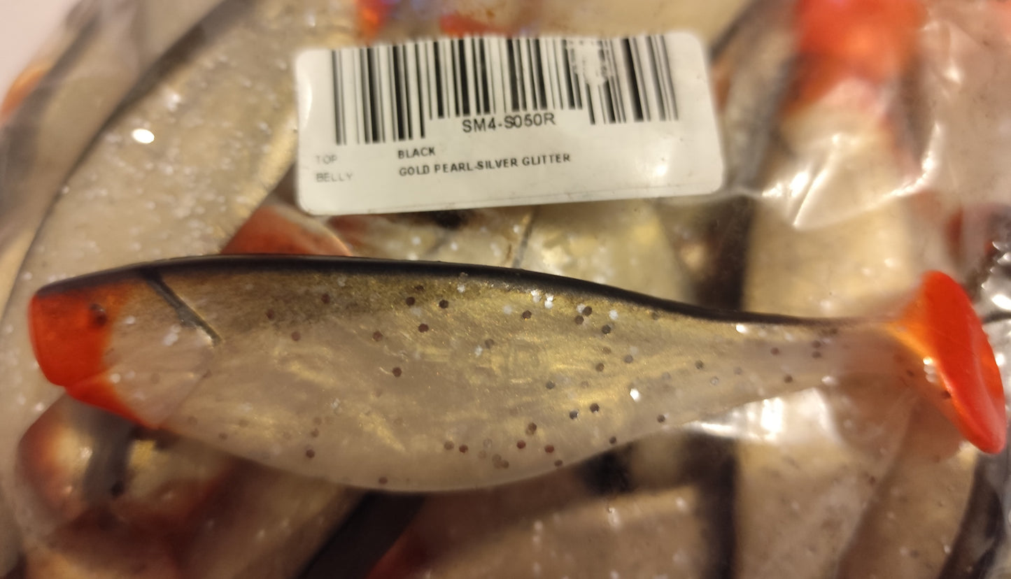 2x Gummifische Xtra Soft Shad 4" | Perfekt für Jiggen, Spinnfischen & Vertikalangeln