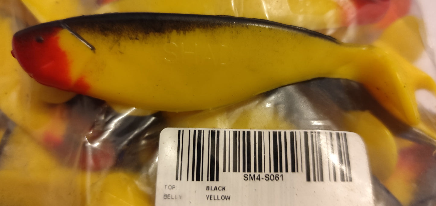 2x Gummifische Xtra Soft Shad 4" | Perfekt für Jiggen, Spinnfischen & Vertikalangeln