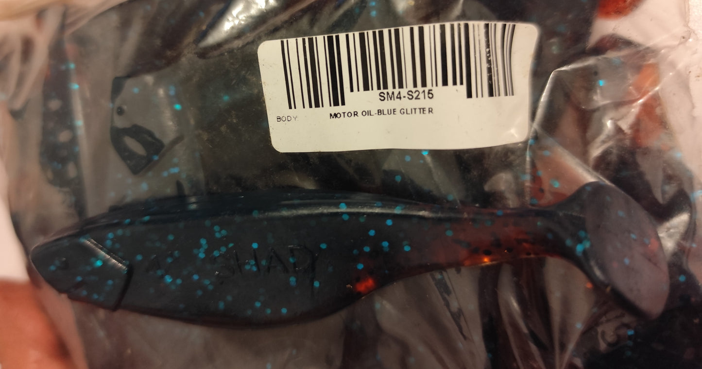 2x Gummifische Xtra Soft Shad 4" | Perfekt für Jiggen, Spinnfischen & Vertikalangeln