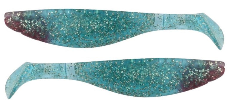 2x Relax River 5" - Fängiger Gummifisch für Zander, Hecht & Wels