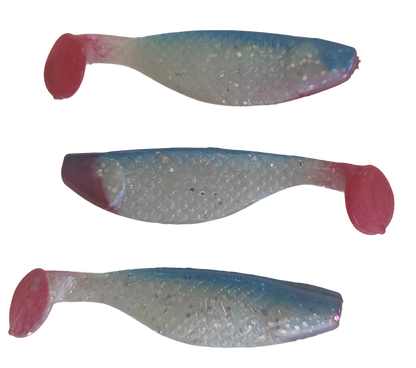 5x RELAX Aqua 3" Kompakter Gummifisch mit extra Reiz!