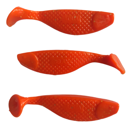 5x RELAX Aqua 3" Kompakter Gummifisch mit extra Reiz!