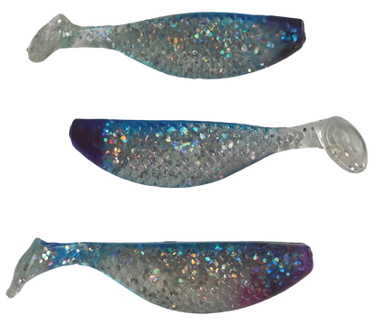 5x RELAX Aqua 3" Kompakter Gummifisch mit extra Reiz!