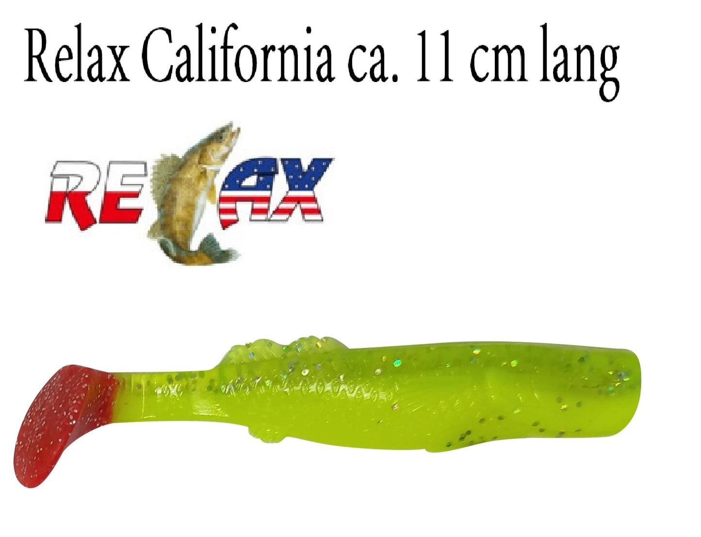 3x  Relax California 8 cm & 11 cm – Perfekter Gummifisch für Zander, Hecht & Barsch!
