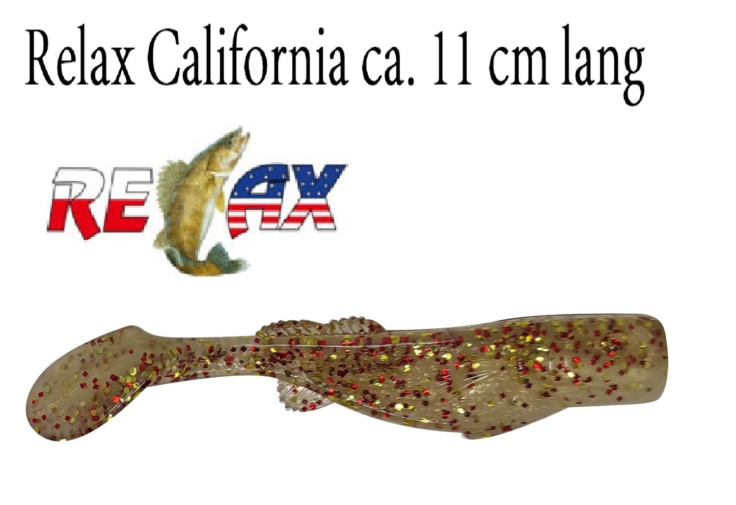 3x  Relax California 8 cm & 11 cm – Perfekter Gummifisch für Zander, Hecht & Barsch!