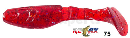 4x RELAX Kopyto Classic 3" (8 cm) Top-Gummifisch zum Barsch, Hecht & Zander angeln