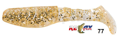 4x RELAX Kopyto Classic 3" (8 cm) Top-Gummifisch zum Barsch, Hecht & Zander angeln
