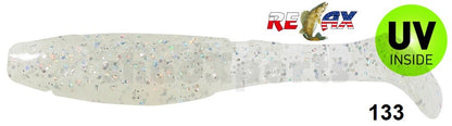 2x RELAX Classic 4" (11 cm) | Gummifisch für Zander, Hecht & Barsch UV-Aktiv & natürliche Farben